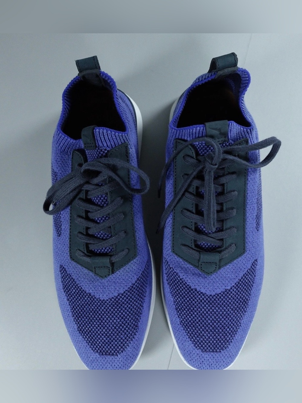 Wolf & Shepherd SupremeKnit Trainer Victory Blue White Sneakers Men’s Size 12 🐺 - Picture 2 of 14